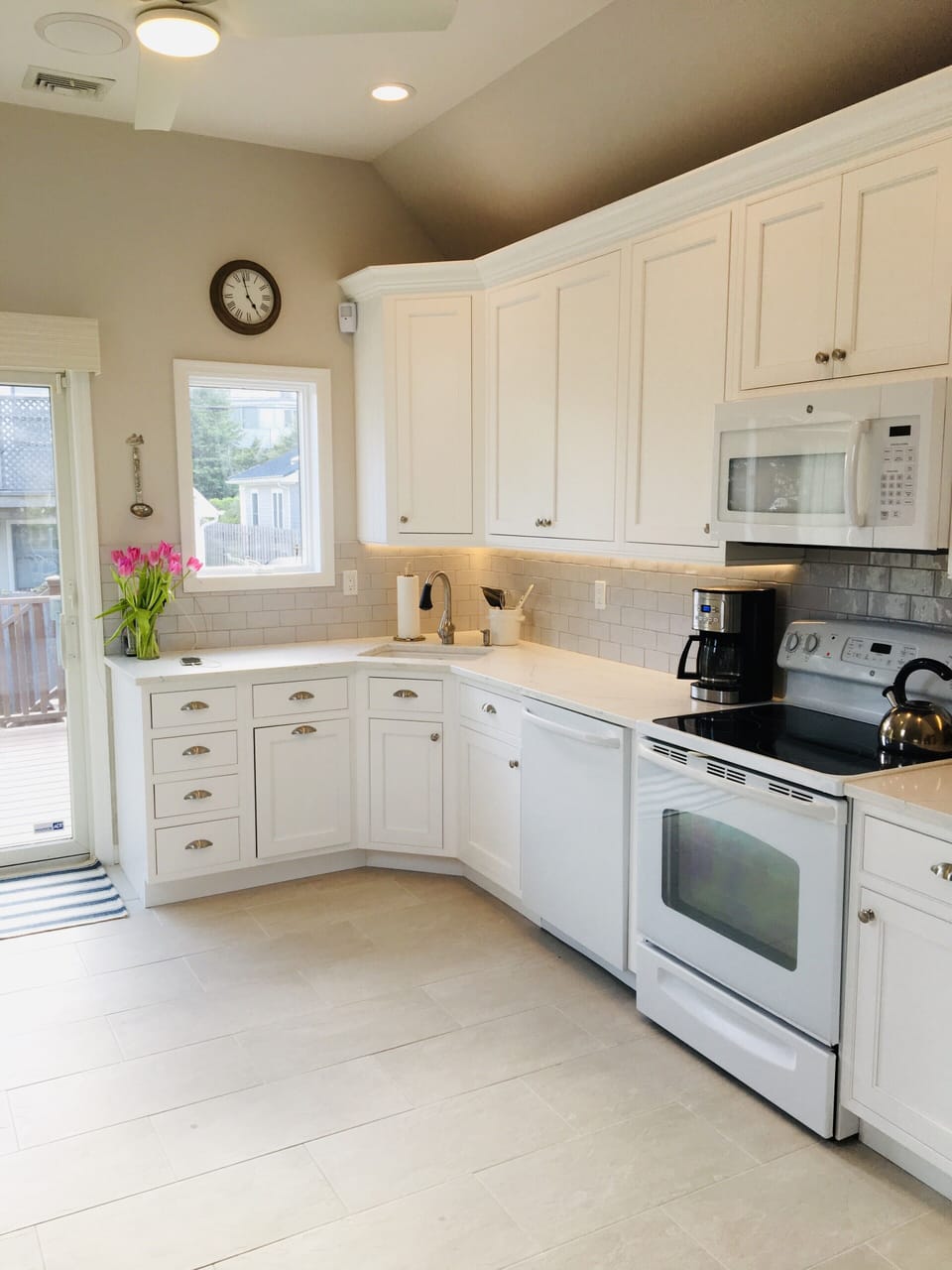 Open plan kitchen 