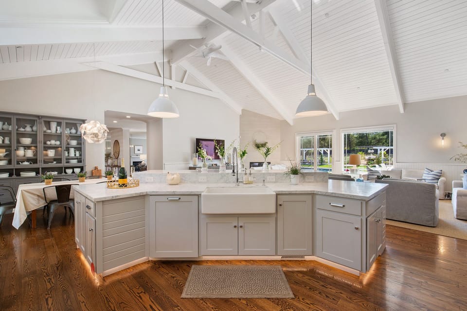 Kitchen + family room