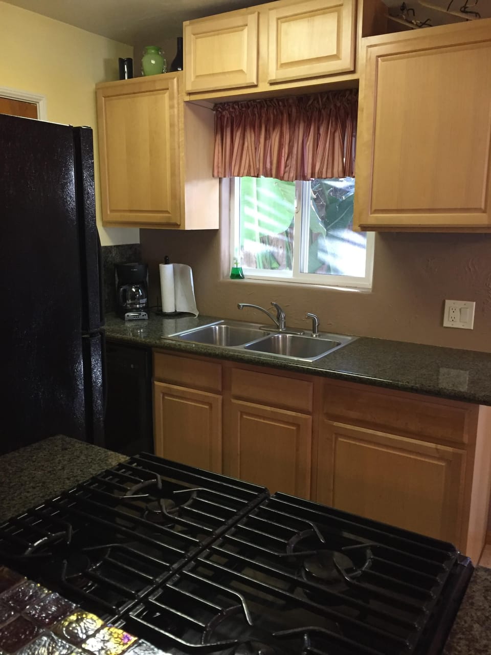 View through pass through into kitchen