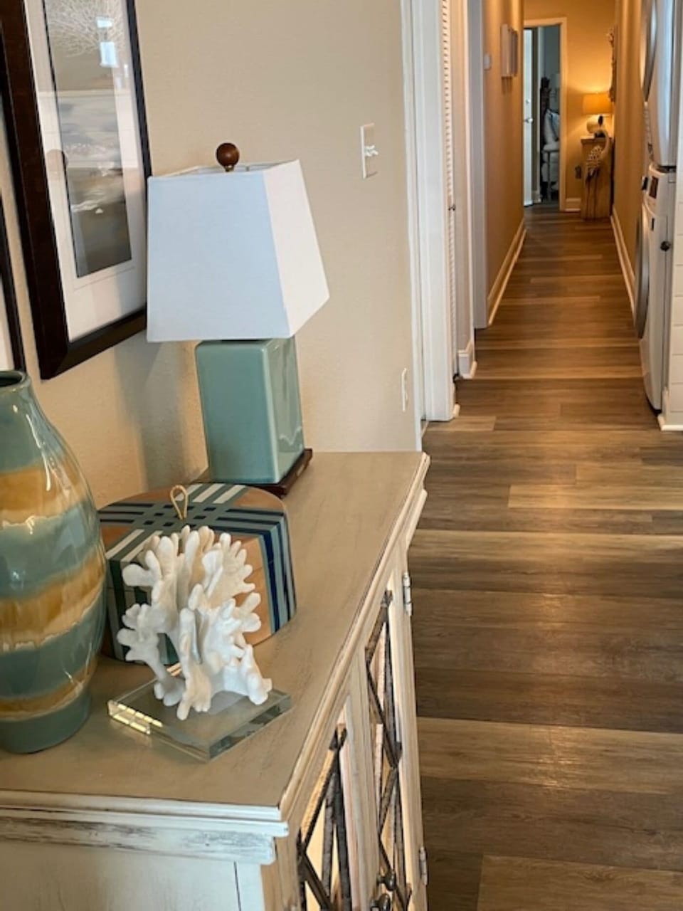 And inside, new vinyl plank flooring throughout.