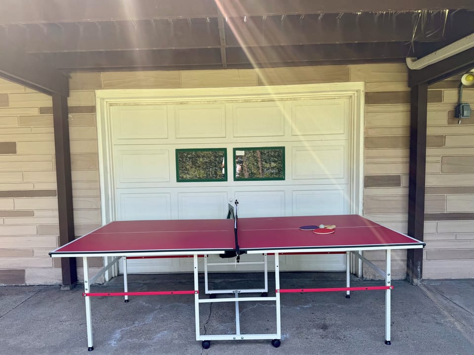 Outdoor Ping Pong Table