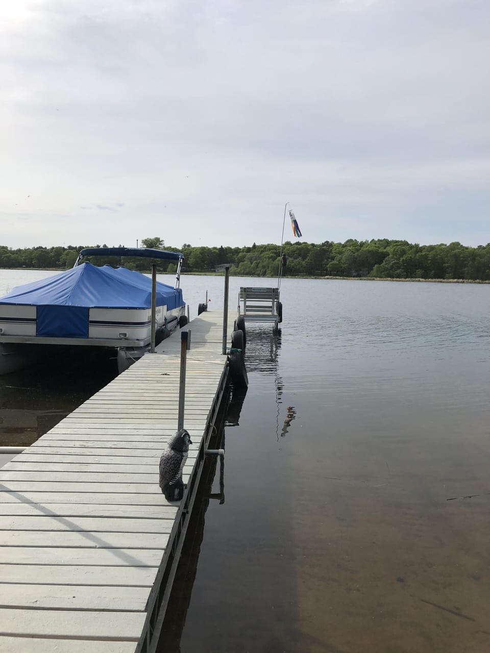 Lots of docking room for your boat left side of dock