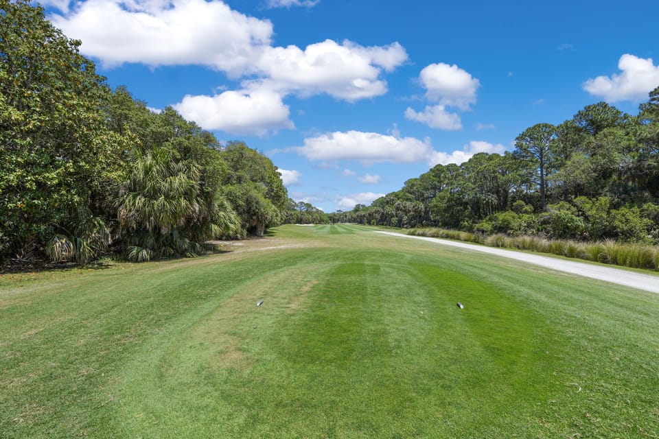 Back of house is on the 6th tee box of Ocean Point.