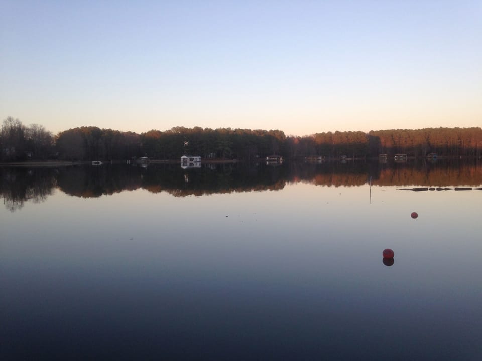 Late evening on the dock