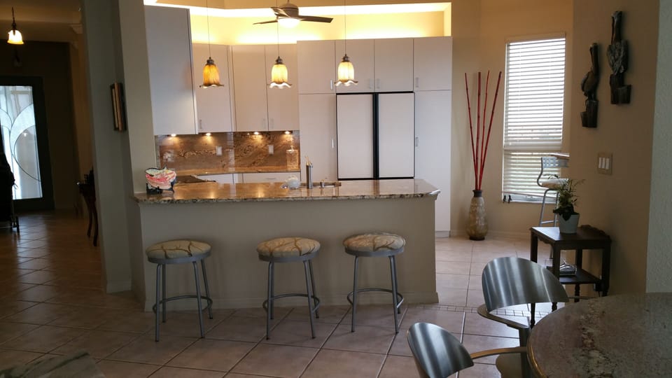 Kitchen from the great room
