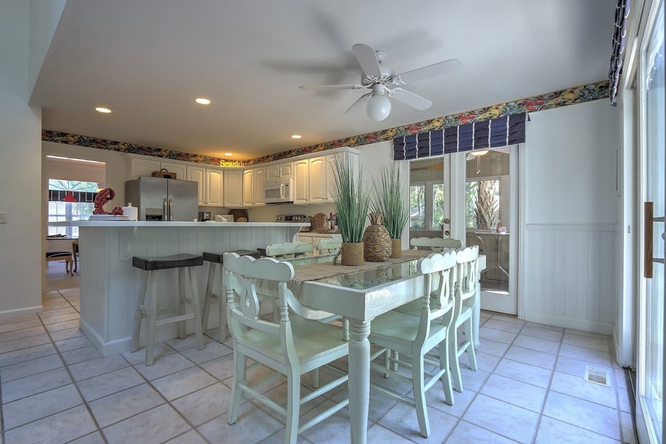Kitchen Seating for 6 plus 3 Counter Stools