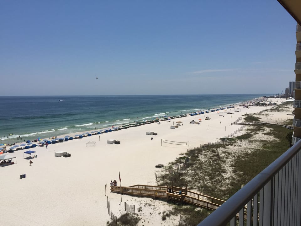 West view from balcony