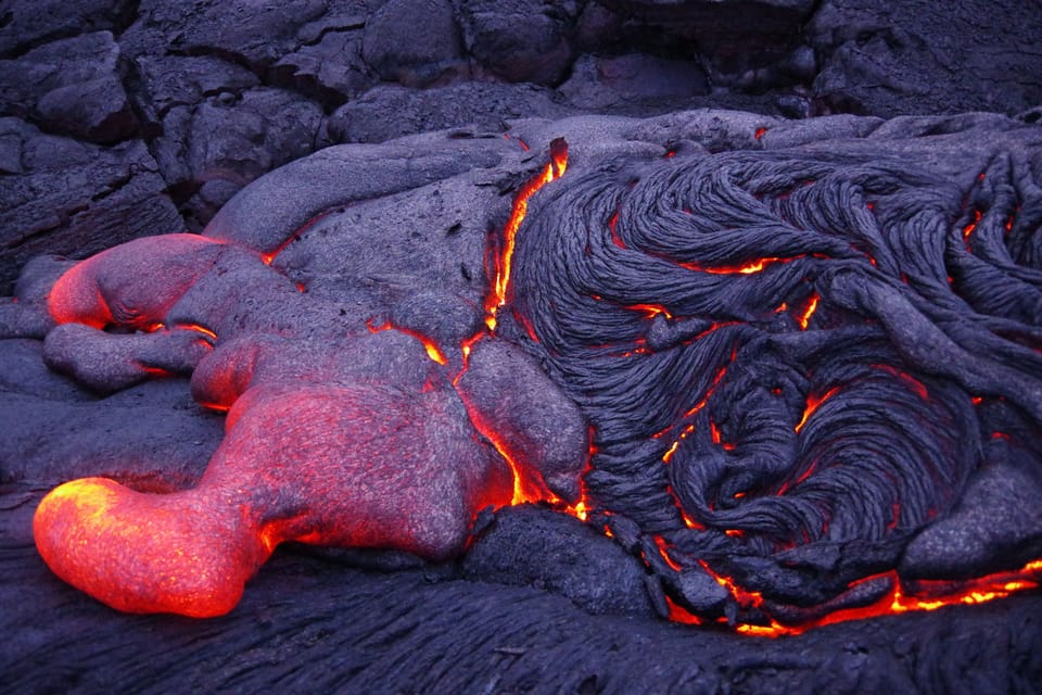 Lava Viewing when the volcano is active.