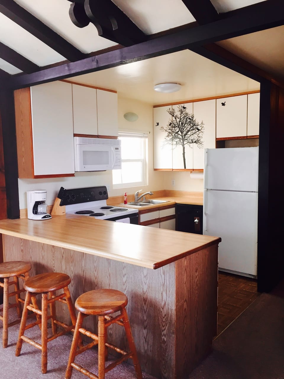 KITCHEN/BAR WITH OCEAN VIEW 