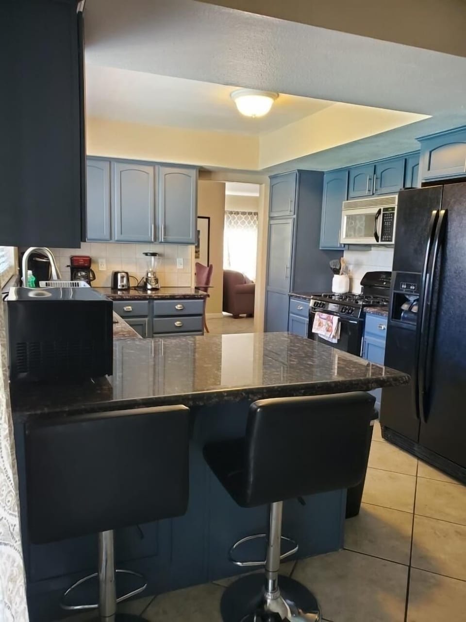 Recent kitchen cabinets painted 