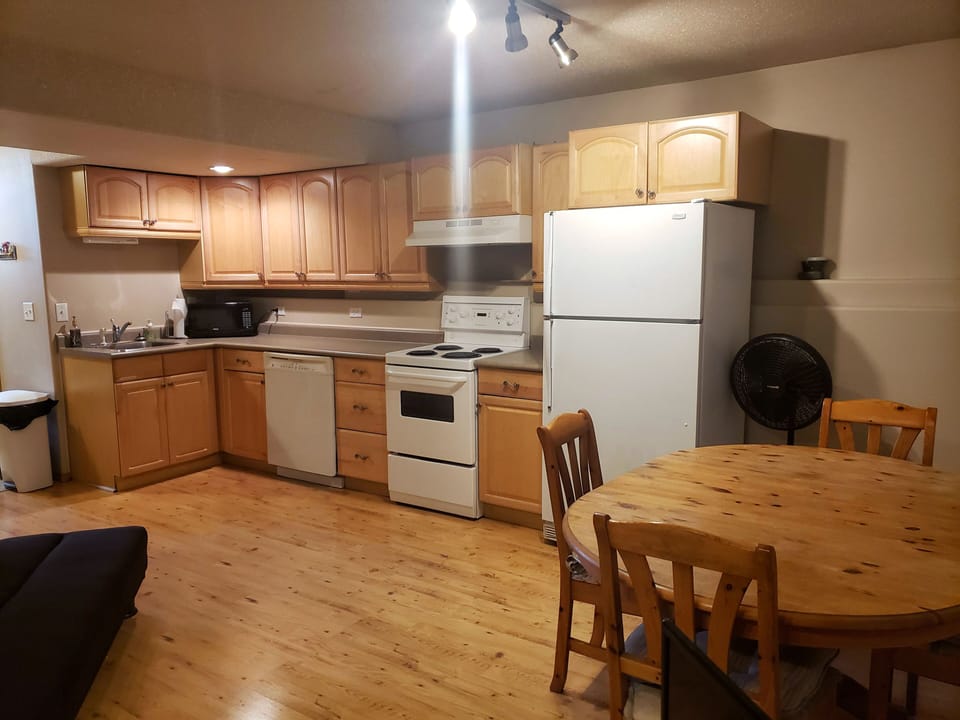 Lower suite kitchen