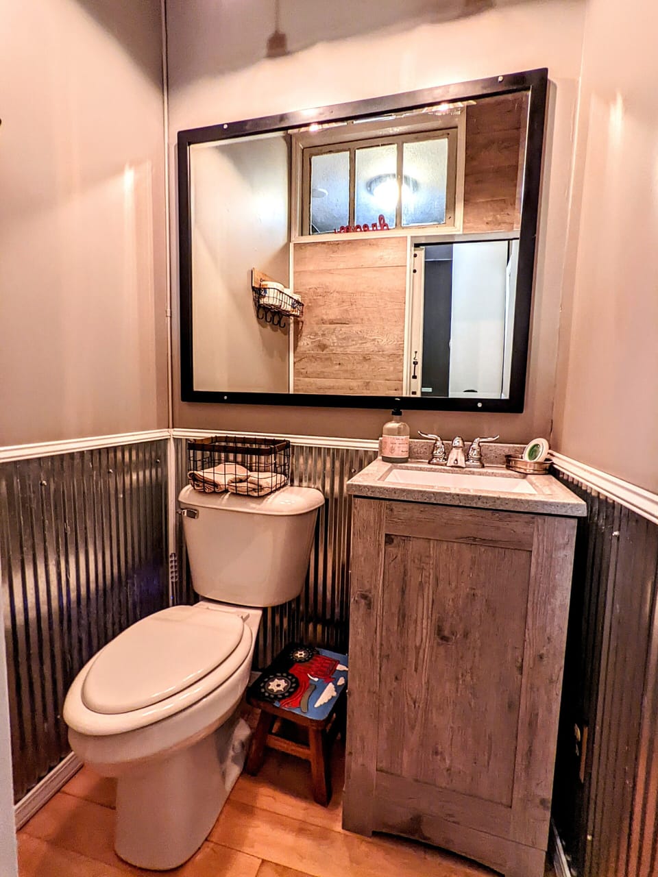 Guest half bathroom