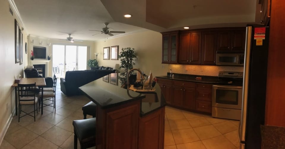 As you walk in. Panoramic