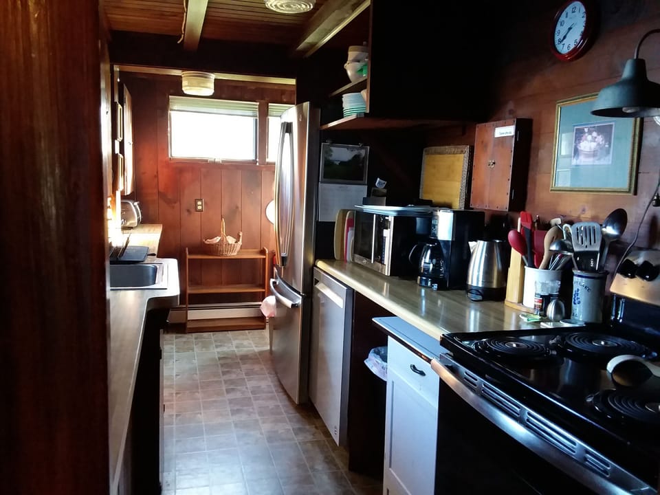 Kitchen with new appliances