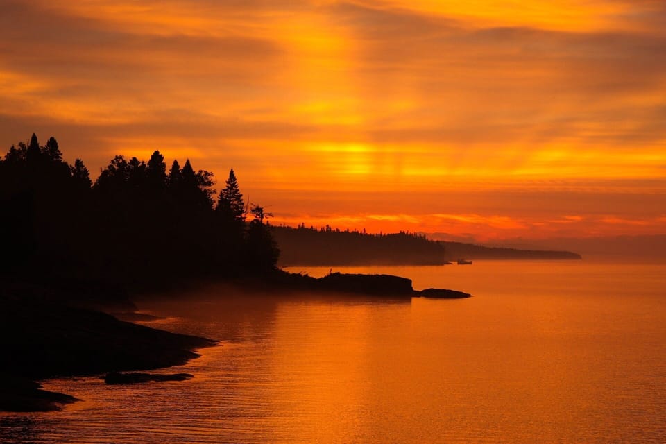 Sunrise at The Finn House, compliments of a happy guest!
