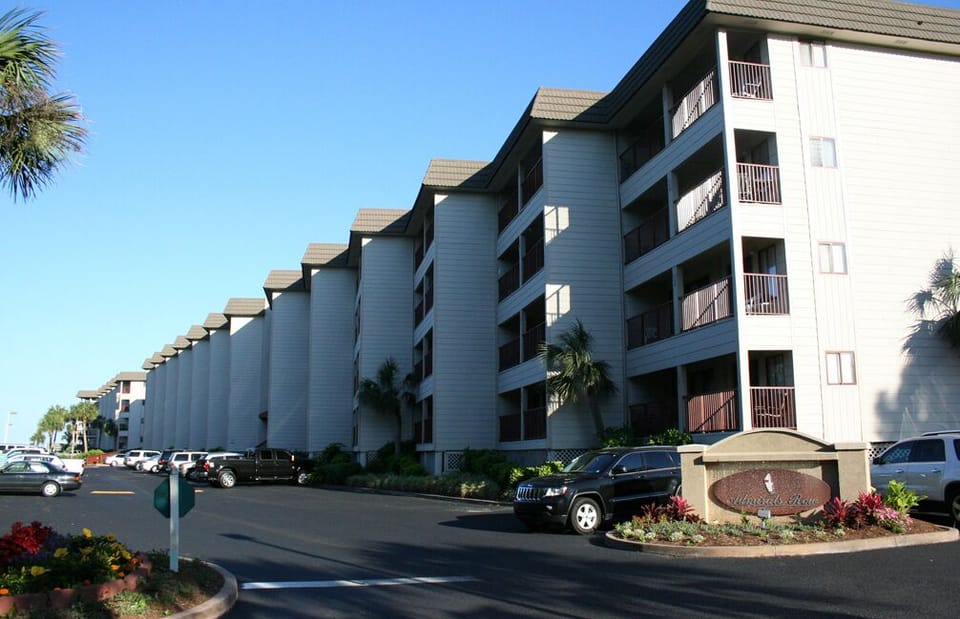 View of Admirals Row.