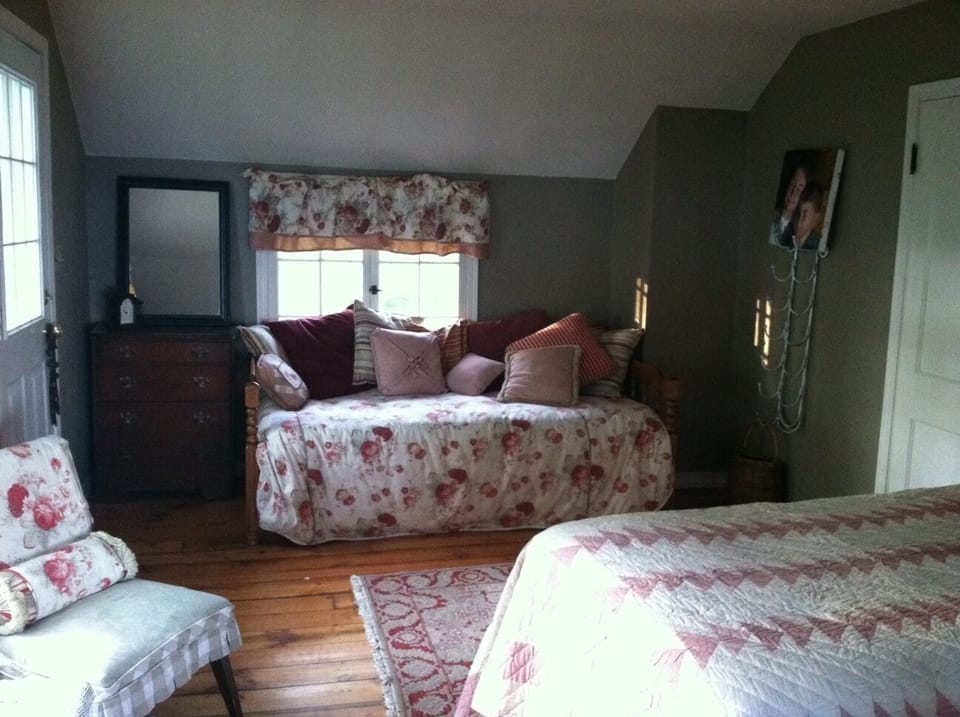 Twin room. Two twin beds, day bed with pull out sleeping total of four