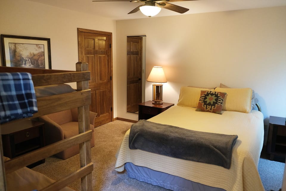 Dogwood:  Bedroom on Main level off Foyer