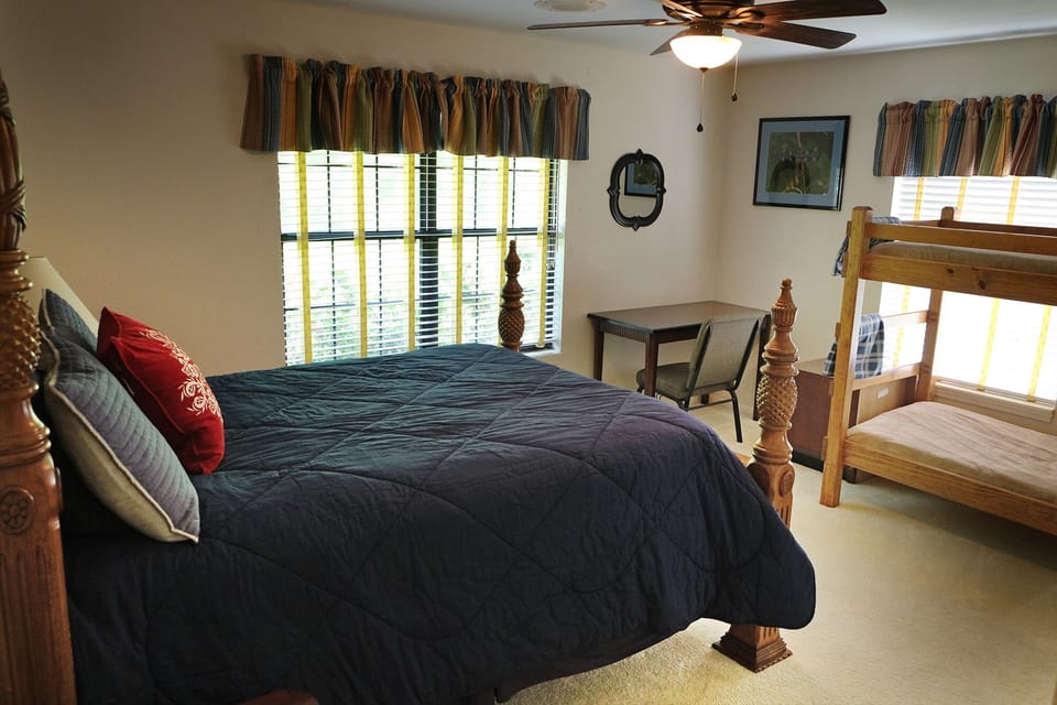 Cedar:  Bedroom on Main level