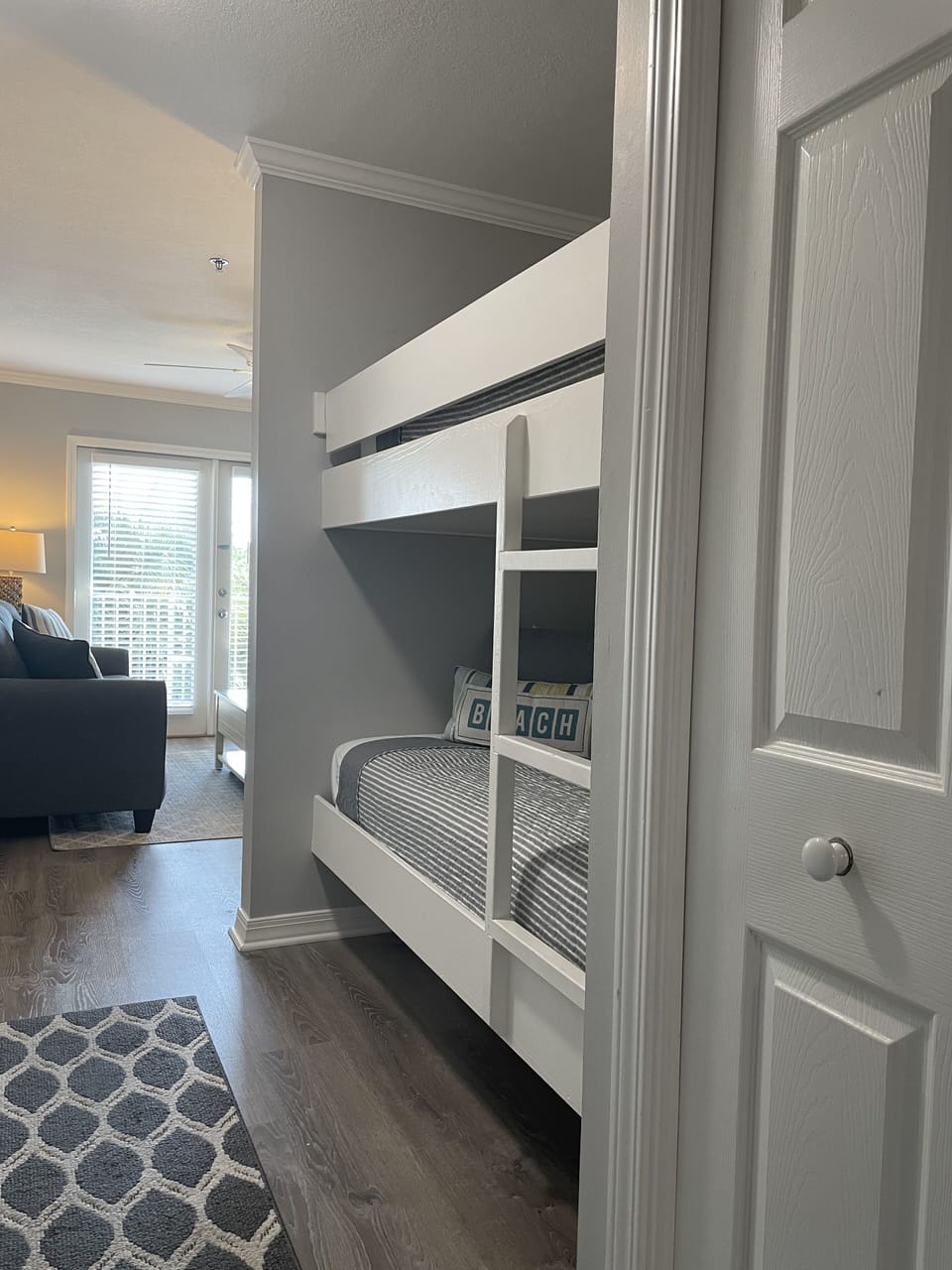 Bunks in hallway