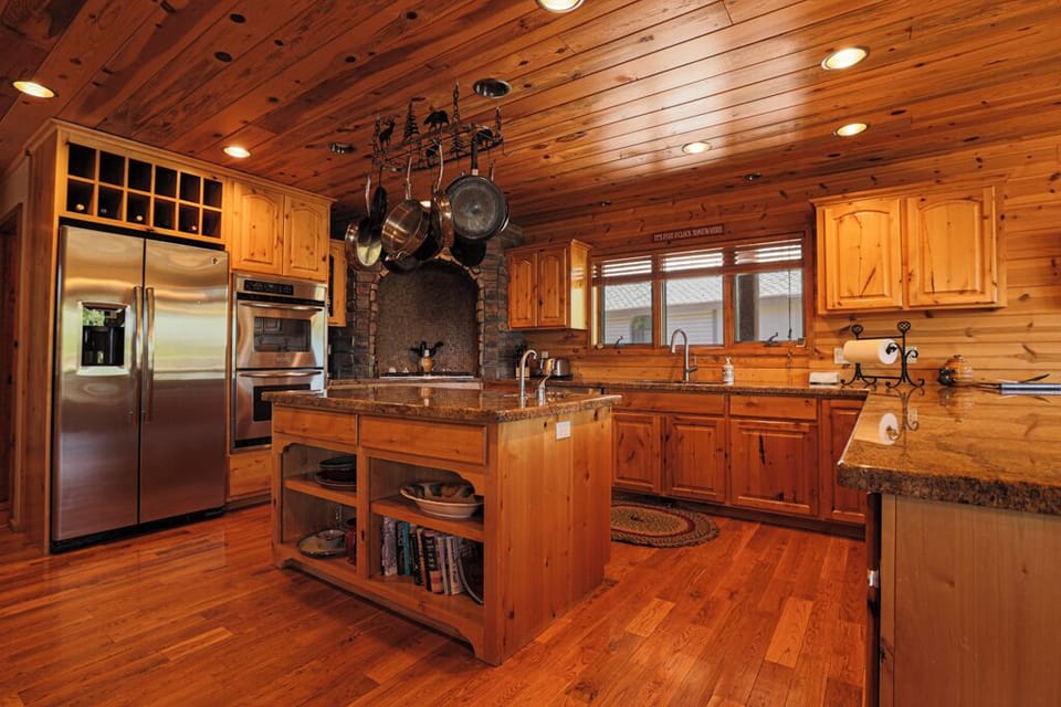 Chef's kitchen stocked with everything you will need for your stay