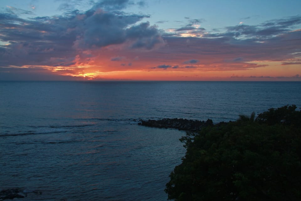 Can't beat the sunsets from the master bedroom