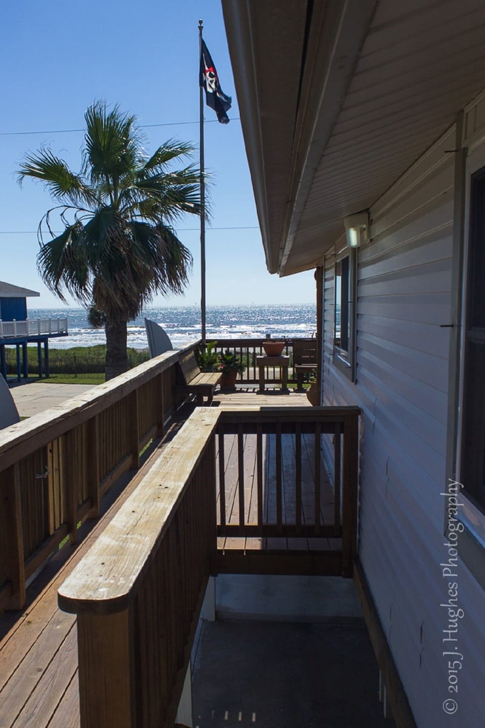 Easy access to below the deck and driveways.