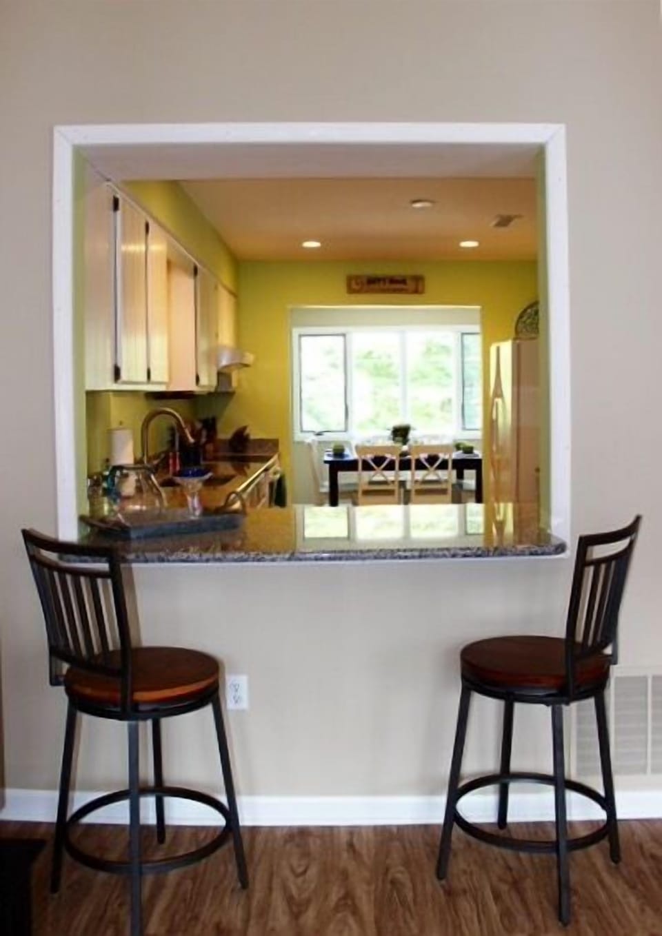Living Room - Looks into Kitchen 