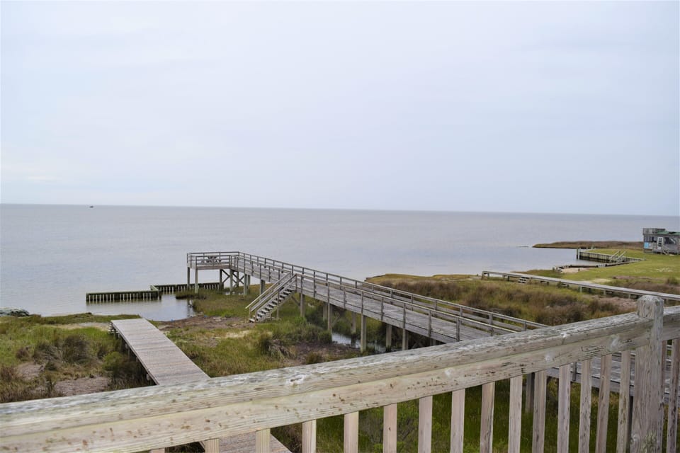 Walkway and dock, great access to the Sound.