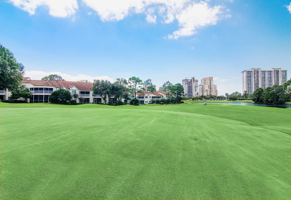 Situated on a quiet fairway, just a short ride from the beach!