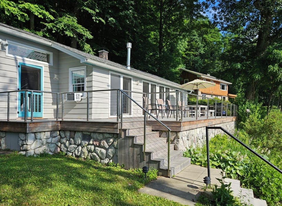 The main house