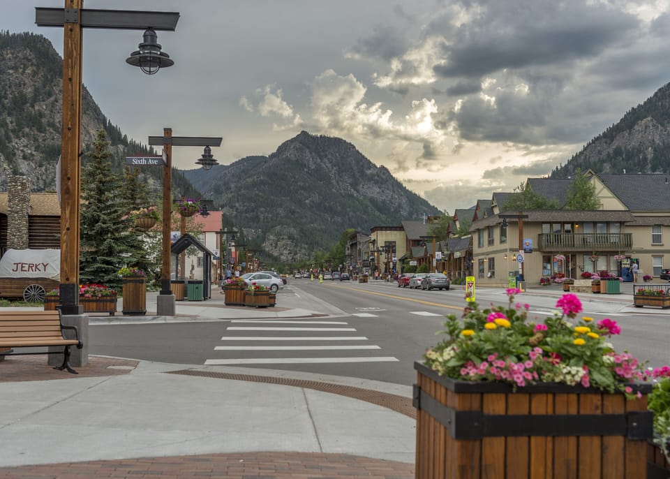Main St.  Downtown Frisco.