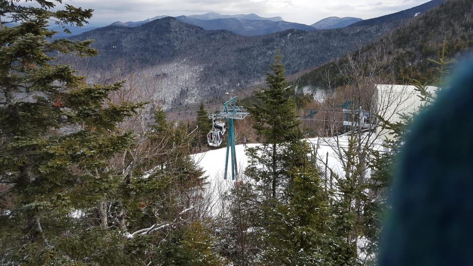 Views from top of Loon Mtn