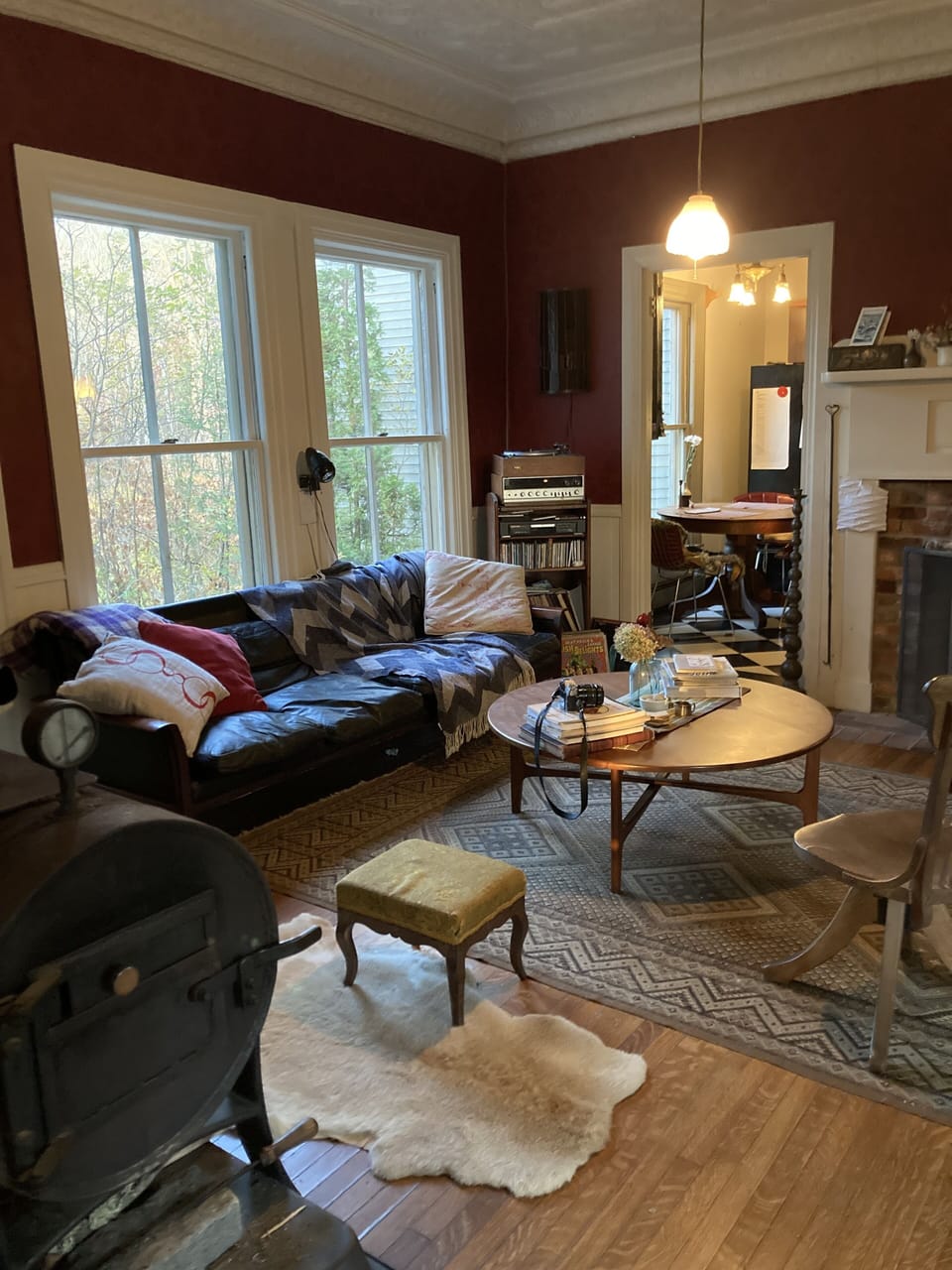 Den looking toward kitchen