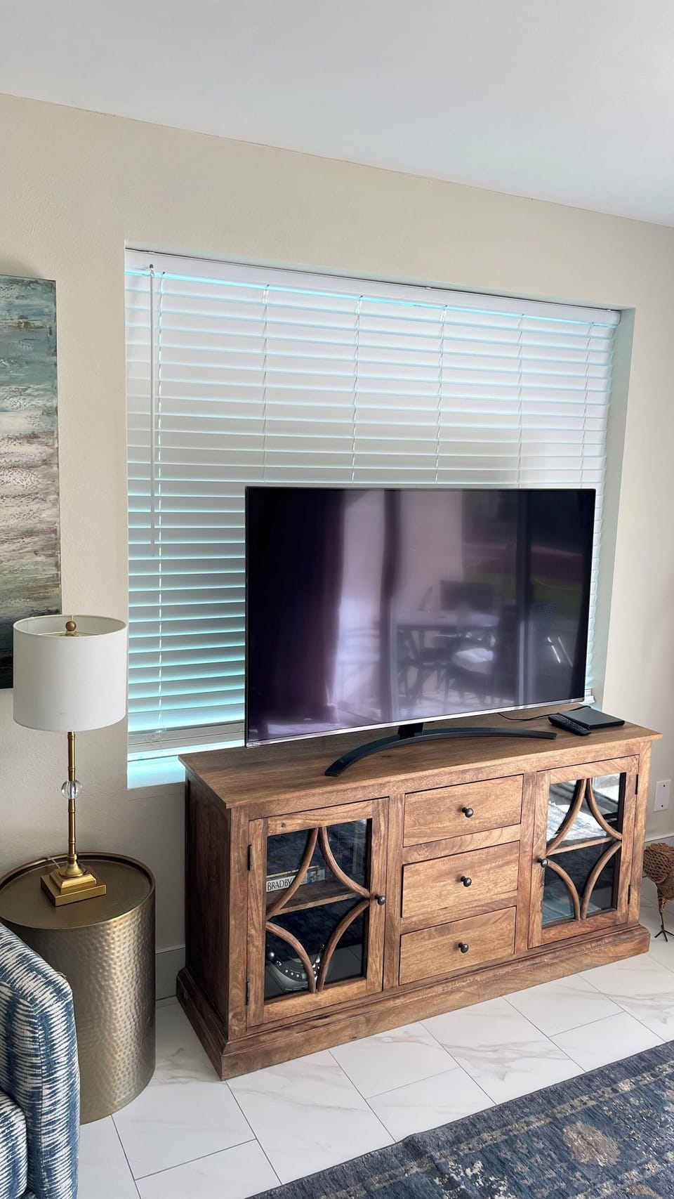 Big screen smart TV