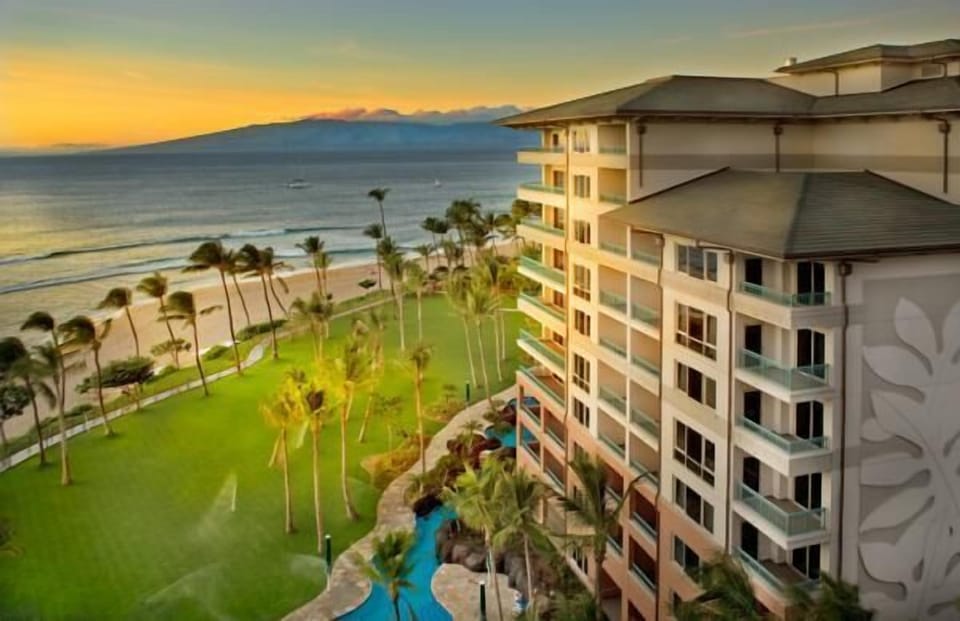 Napili Tower and lawn