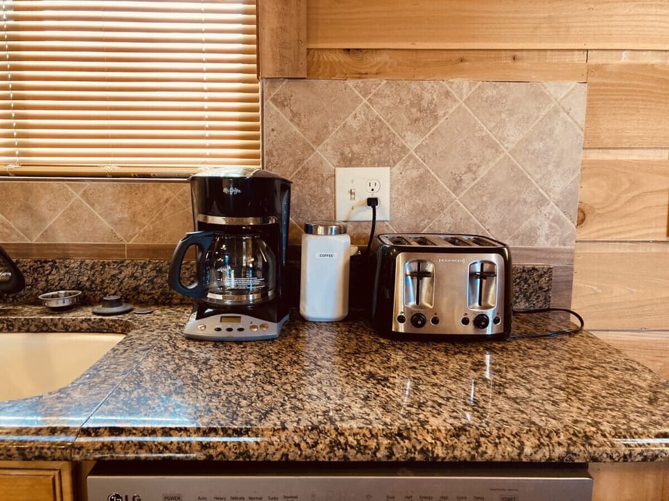 Coffee maker and toaster