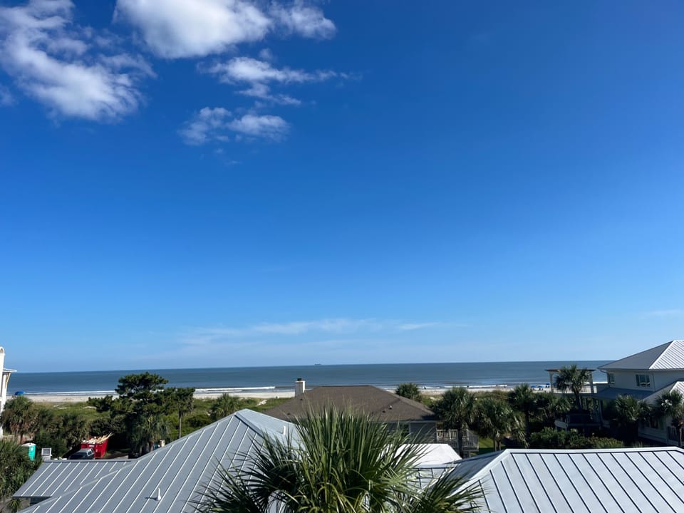 View from third floor master porch!
