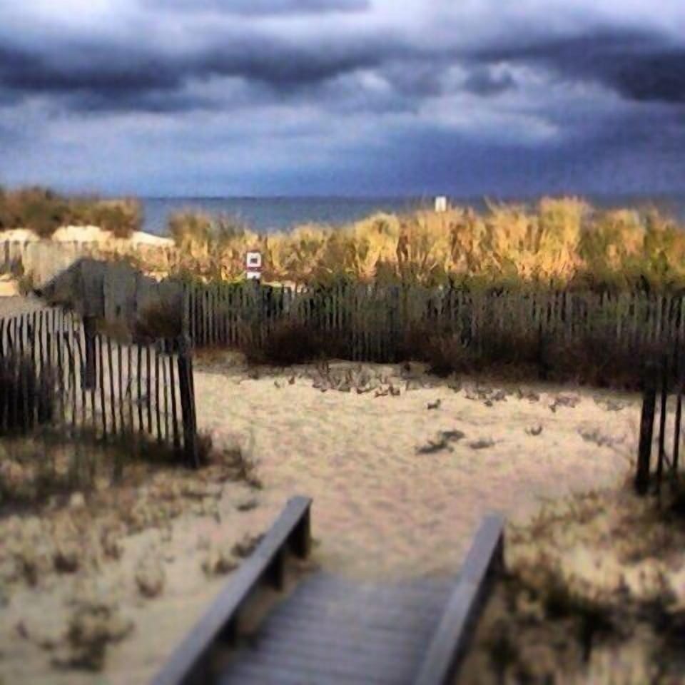 Balcony View of beach entrance