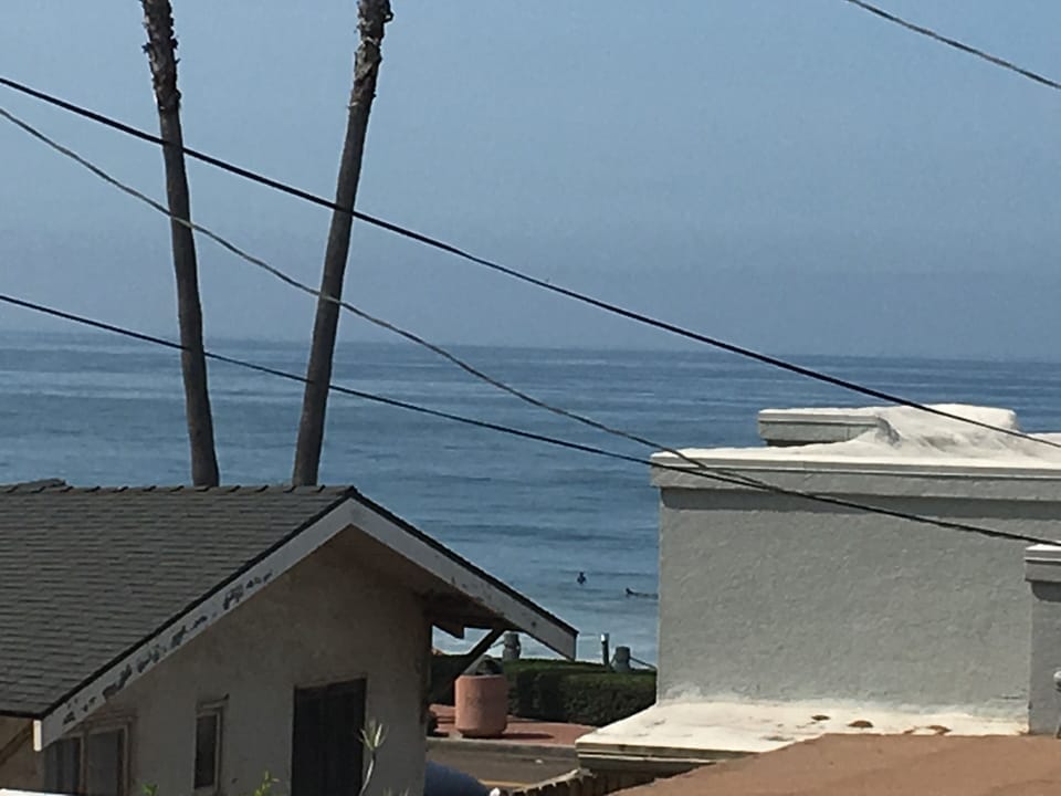 View from our balcony 