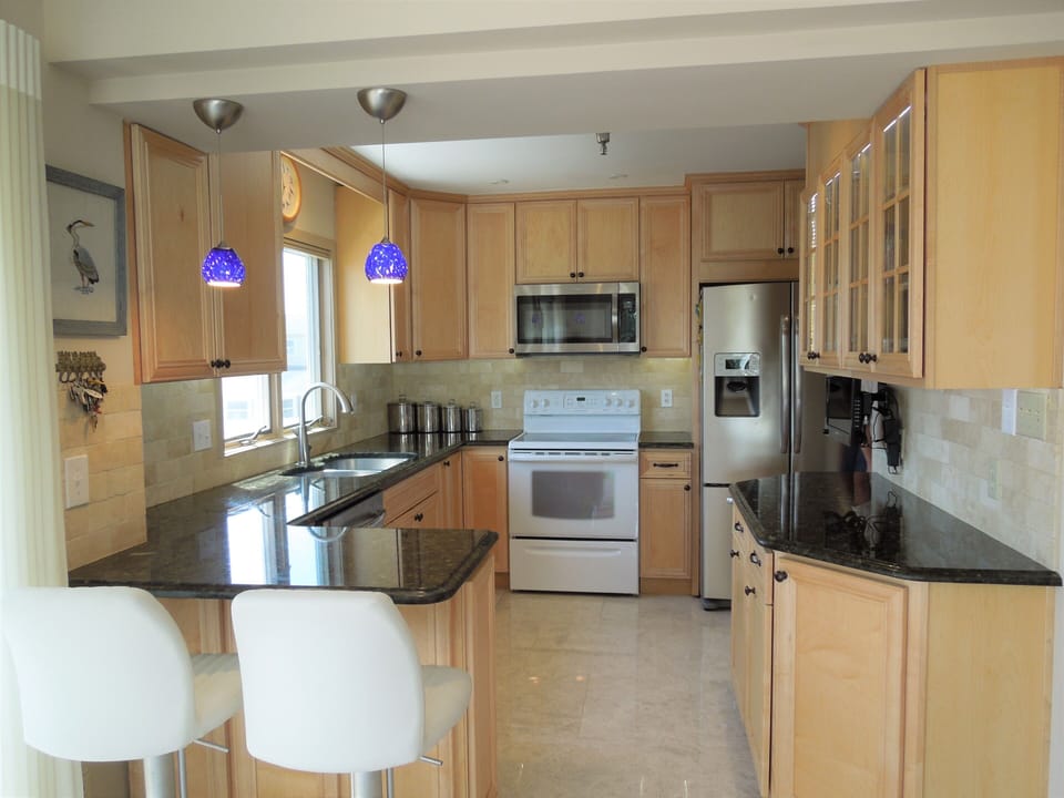 Renovated kitchen on main level