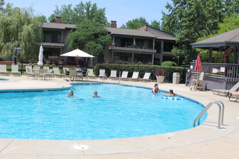 Condo association private pool.