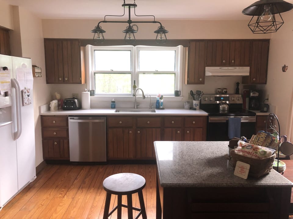 Fully stocked kitchen 