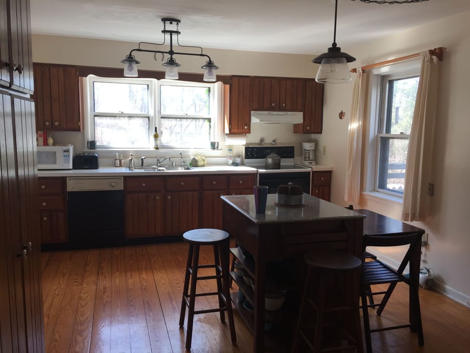 Large country kitchen