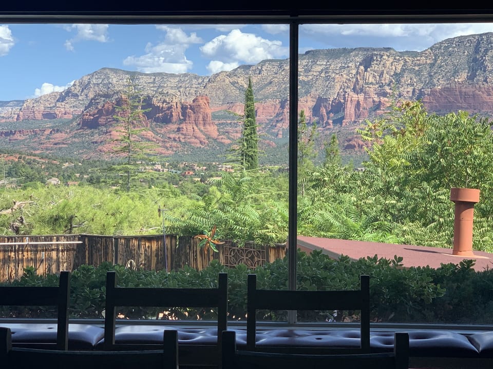 Beautiful view from Dining Room