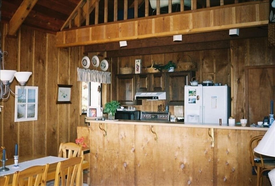 kitchen open to great room