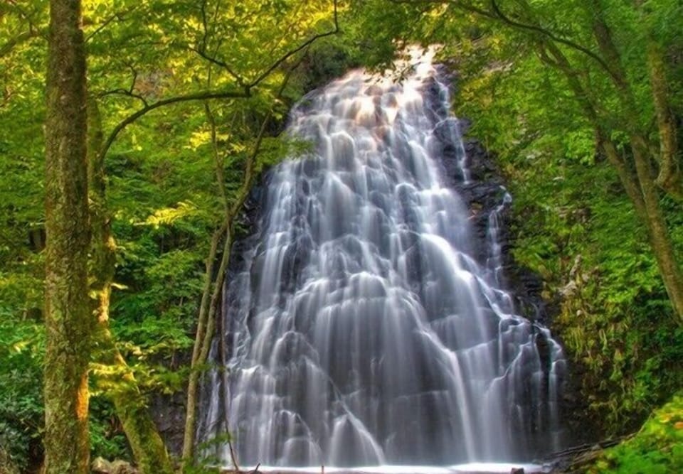 Crabtree Falls, a few miles away, highest waterfalls east of the Mississippi!
