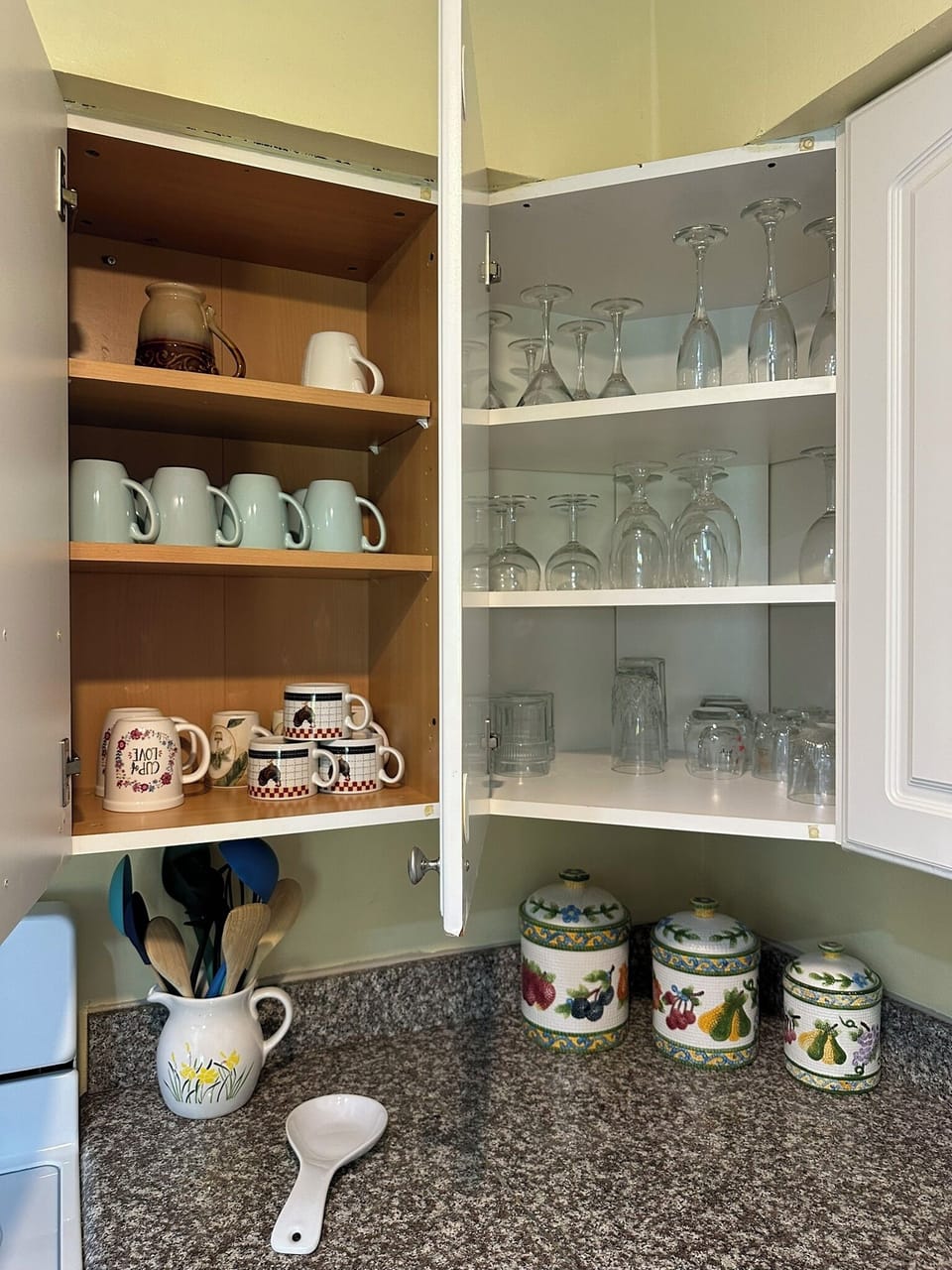 Kitchen .. fully stocked for your convenience
