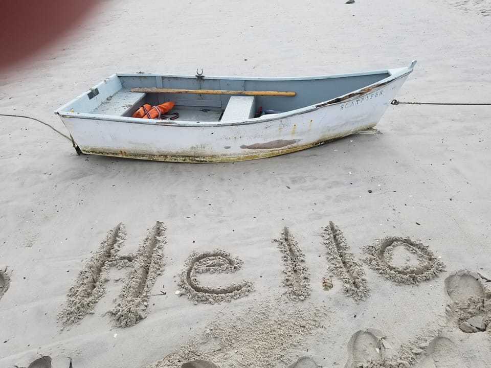 The Beach is a Five Minute Walk from the Cottage!