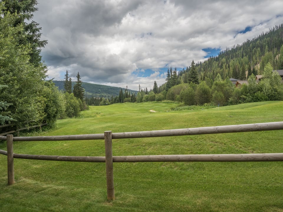 View of the 3rd Hole from the deck